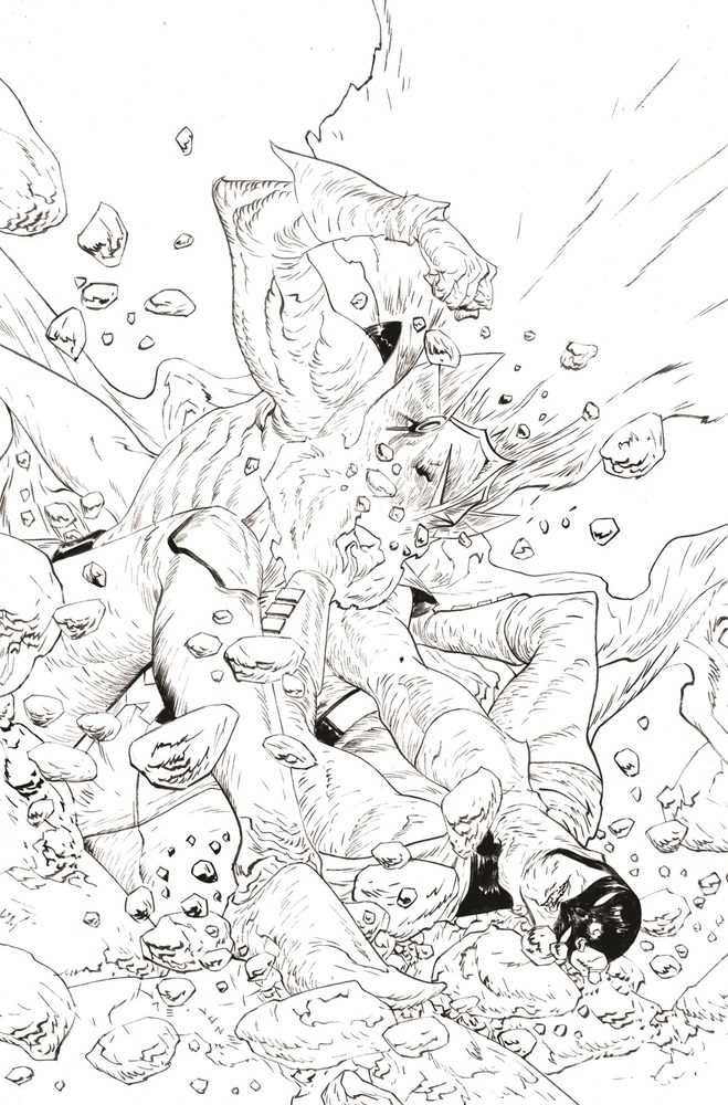 Space Ghost #8 Cover J 25 Copy Variant Edition Lee Line Art Virgin