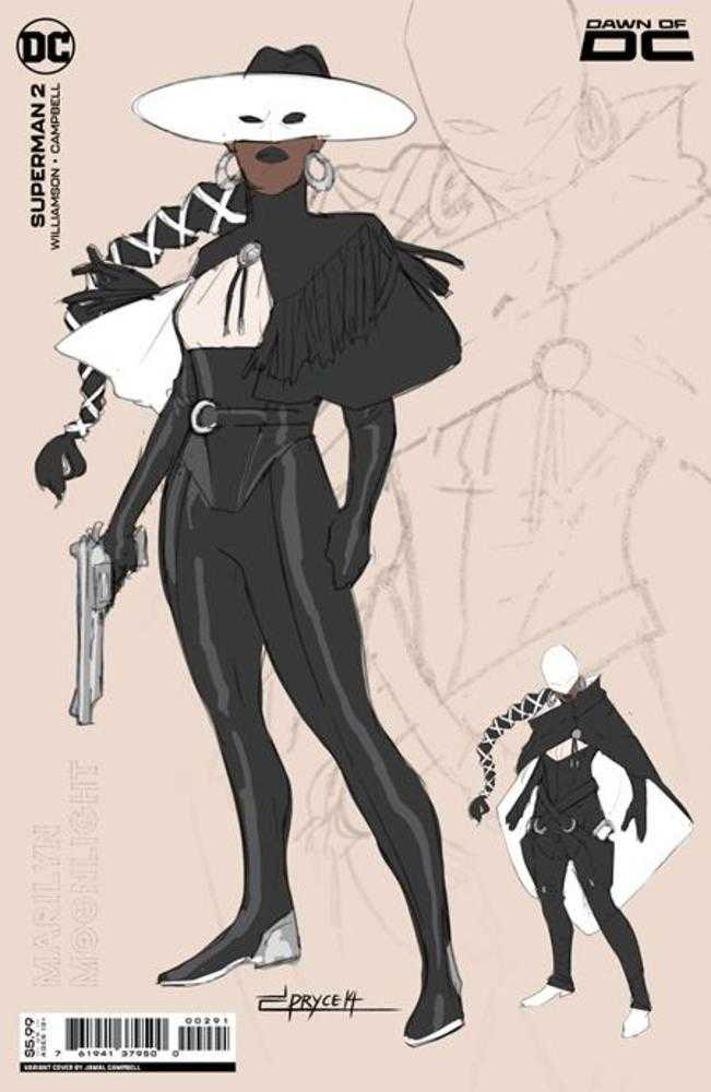 Superman #2 Cover I Jamal Campbell Design Card Stock Variant