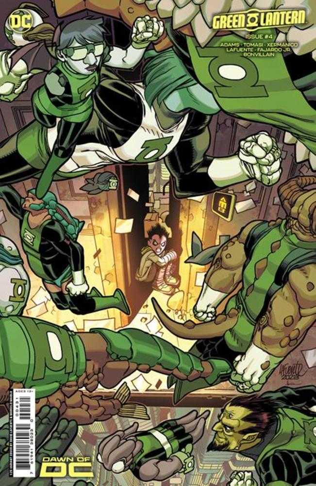 Green Lantern #4 Cover C 1 in 25 David Lafuente Card Stock Variant