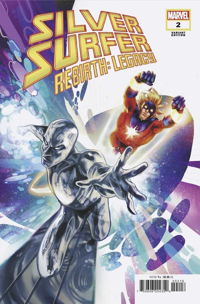 Silver Surfer Rebirth Legacy #2 25 Copy Variant Edition Manhanini Variant