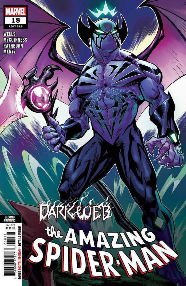 Amazing Spider-Man #18 2ND Printing Mcguinness Variant