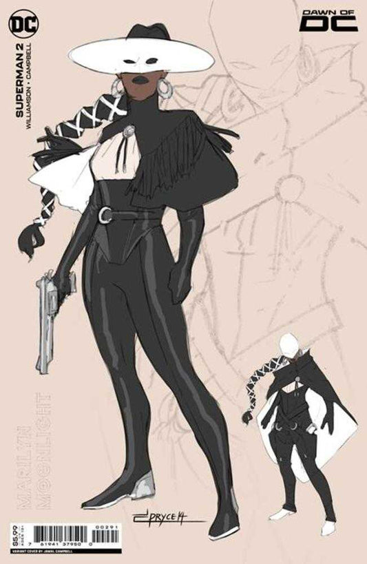 Superman #2 Cover I Jamal Campbell Design Card Stock Variant