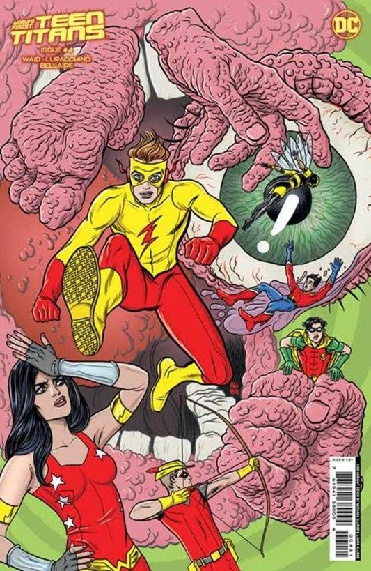 Worlds Finest Teen Titans #4 (Of 6) Cover E 1 in 50 Michael Allred Card Stock Variant