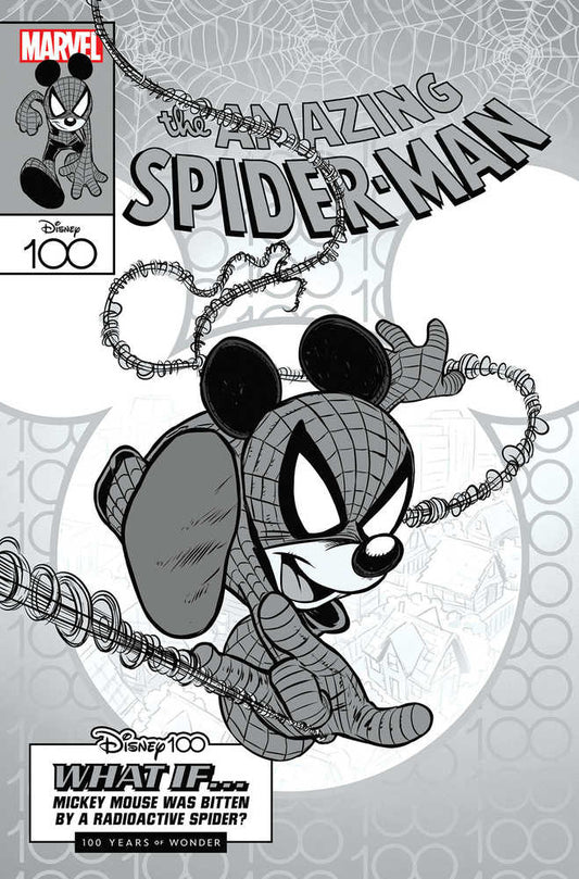 Amazing Spider-Man #35 100 Copy Variant Edition Disney100 Bw Variant