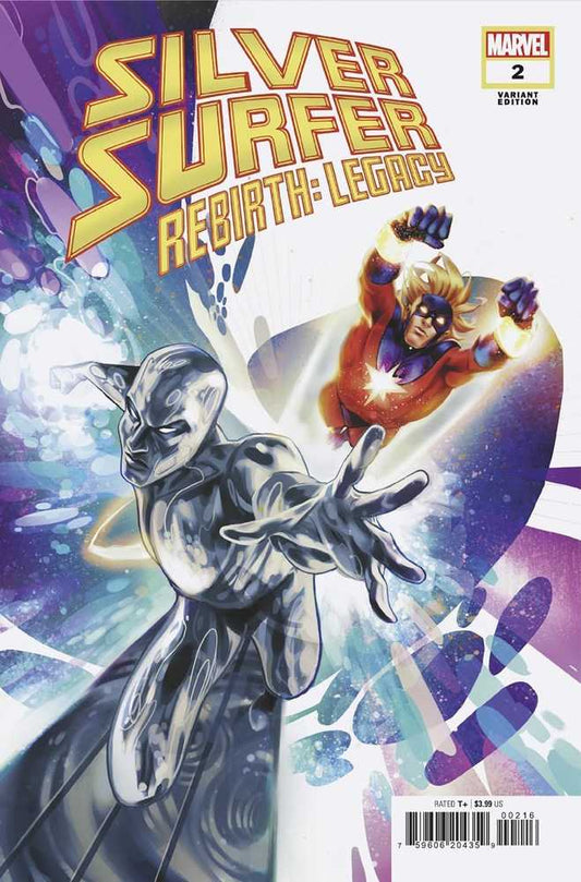 Silver Surfer Rebirth Legacy #2 25 Copy Variant Edition Manhanini Variant